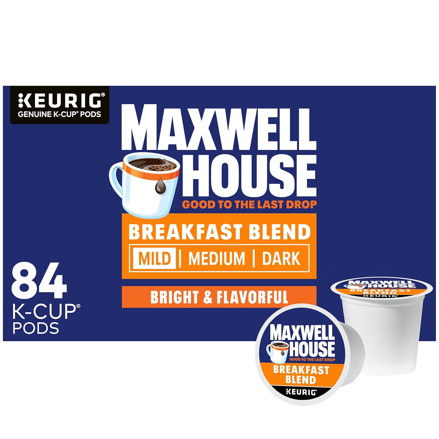 Maxwell House Breakfast Blend K Cups