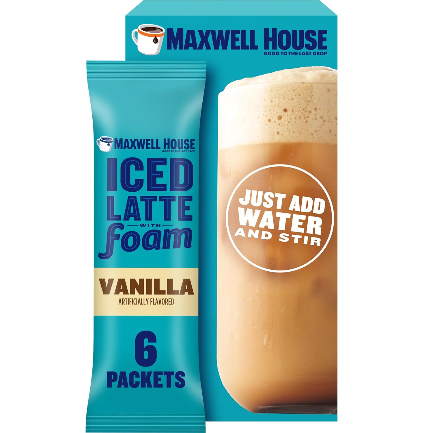 Maxwell House Iced Latte With Foam Caffeine Content