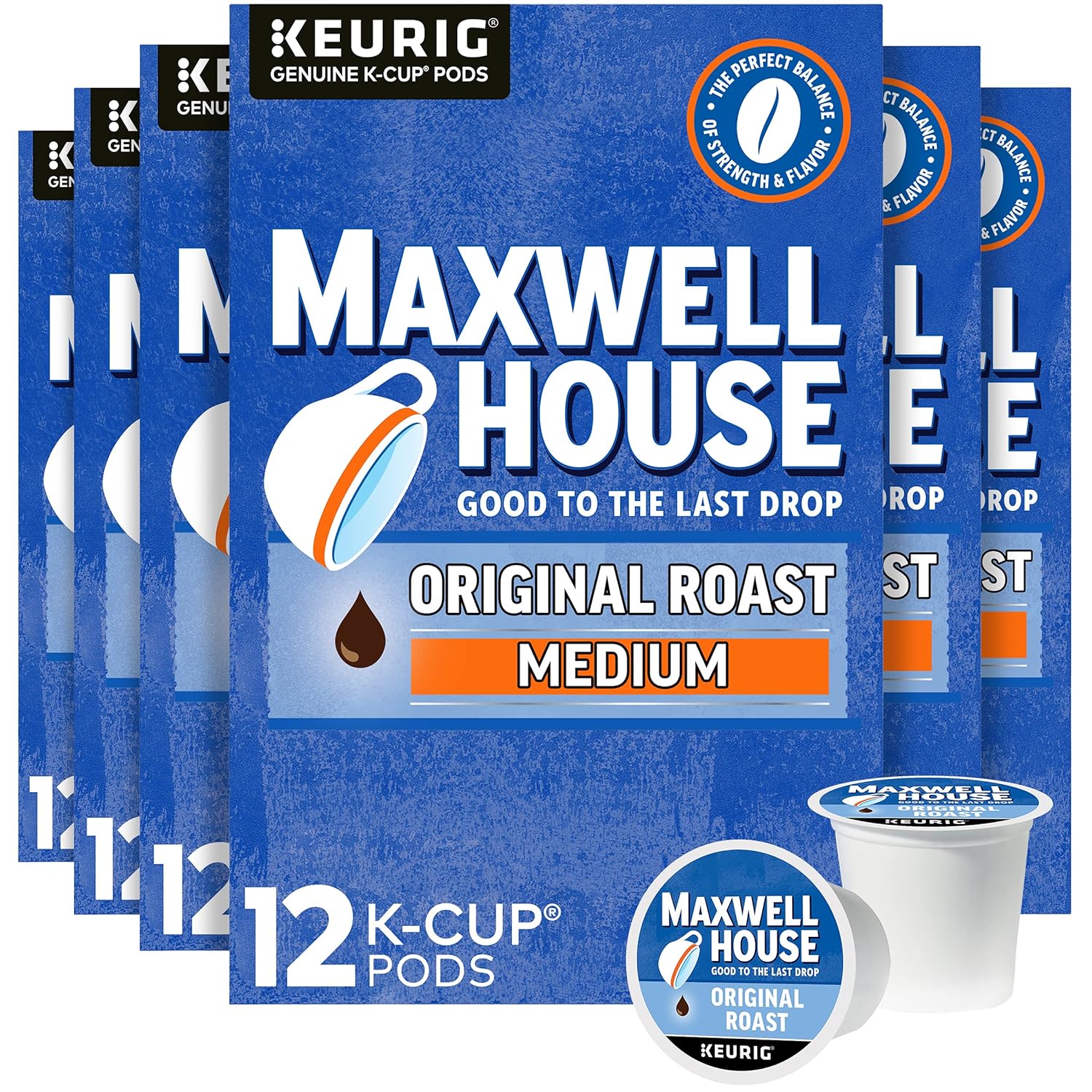 Maxwell House K Cups 60 Count
